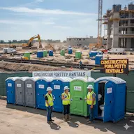 Construction Porta Potty La Habra