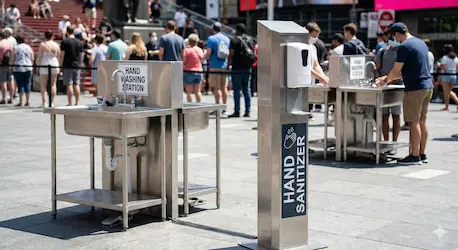 Portable Sinks Hand Sanitizer La Habra
